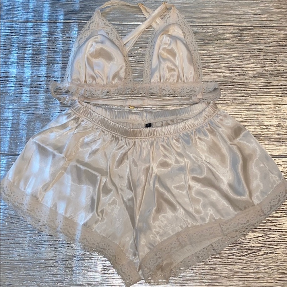 Silk pajama set